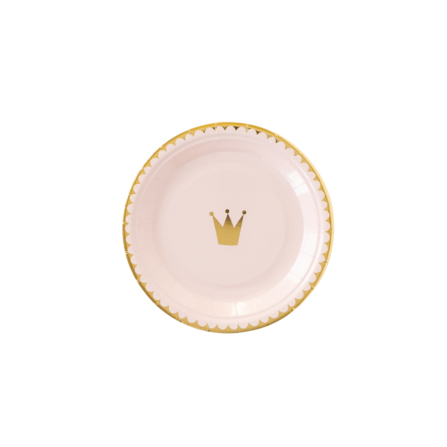 Princess Crown Small Plate (8 per pack)