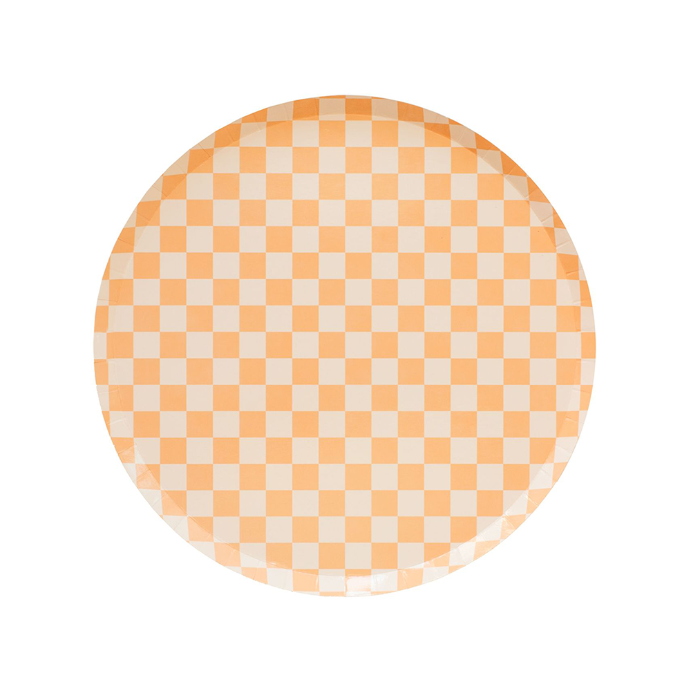 Check It! Peaches N' Cream Dessert Plates (8 per pack)