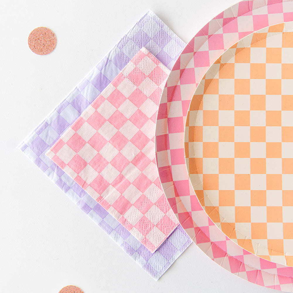 Check It! Peaches N' Cream Dessert Plates (8 per pack)