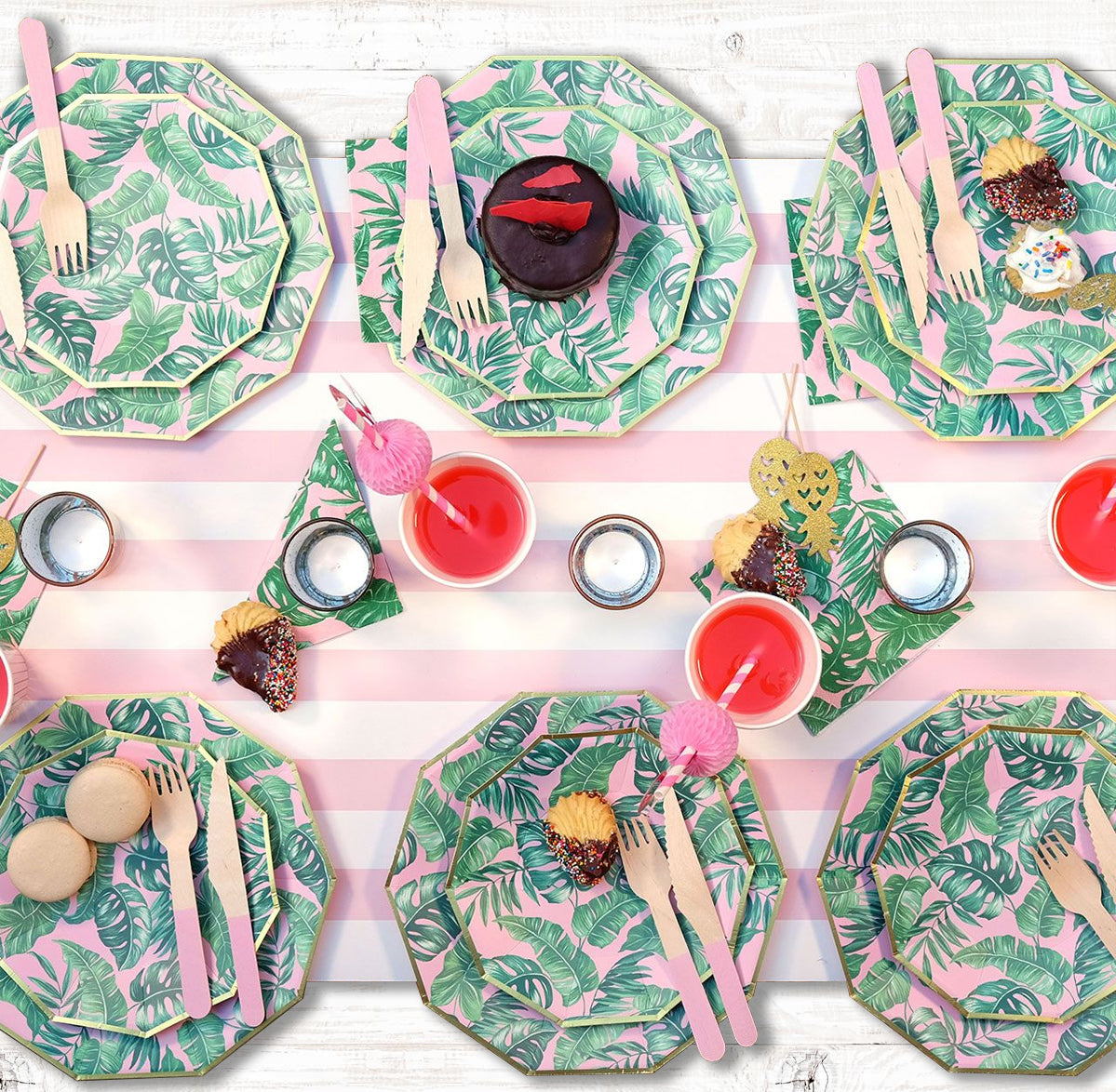 Palm Leaves Cocktail Napkins (25 per pack)