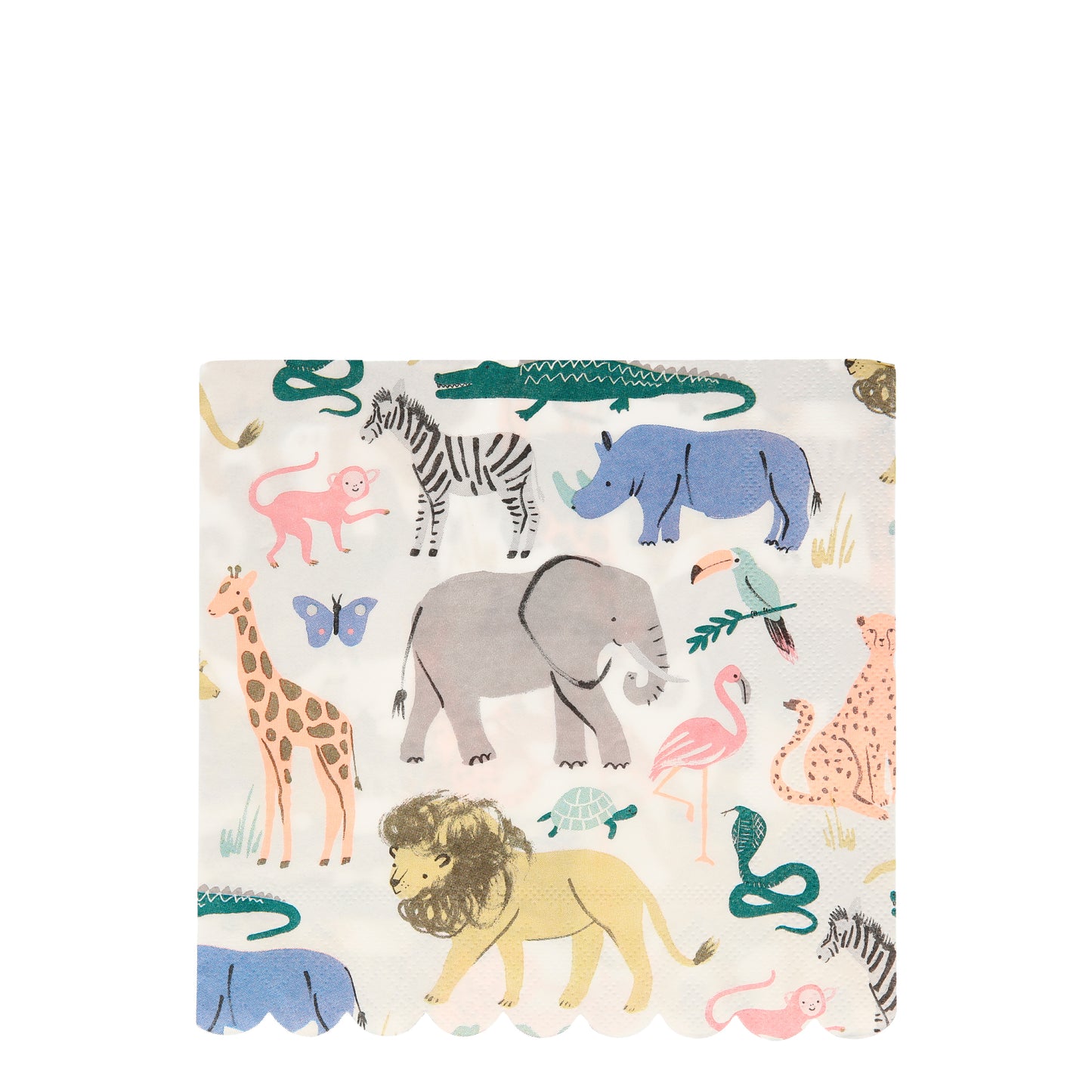 Safari Animals Large Napkins (20 per pack)