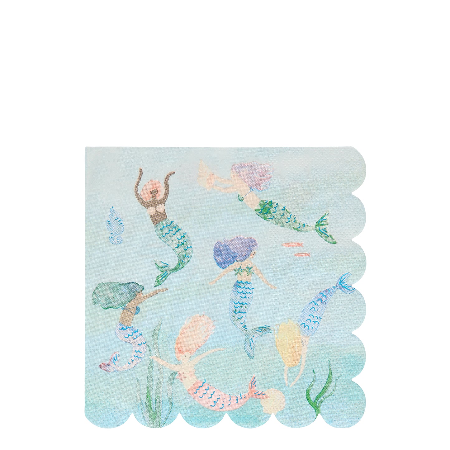 Mermaids Swimming Napkins (16 per pack)