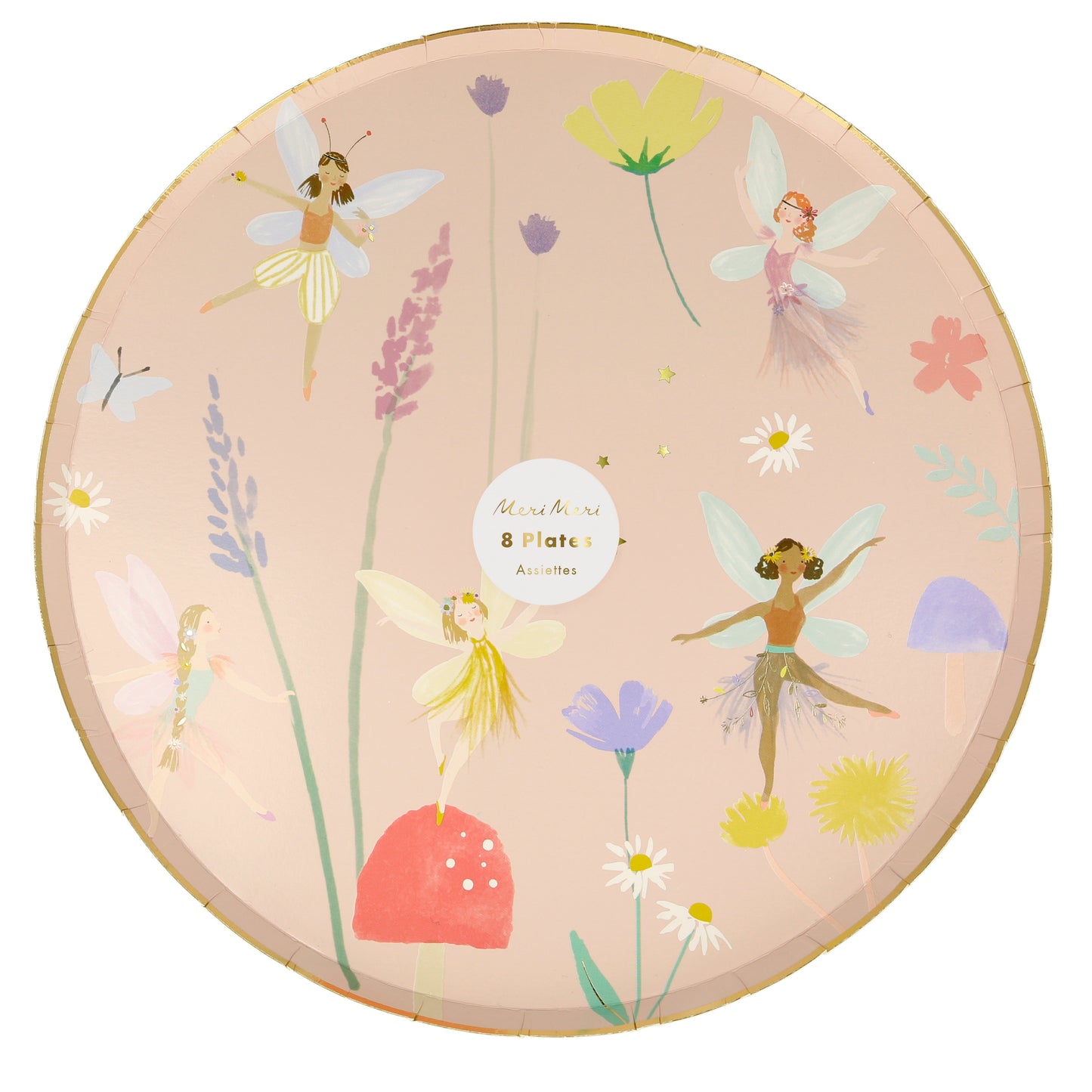 Fairy Dinner Plates (8 per pack)