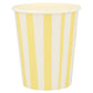 Yellow Stripe Cup (8 per pack)