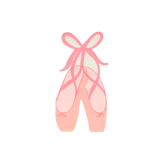 Ballet Slippers Napkins (16 per pack)