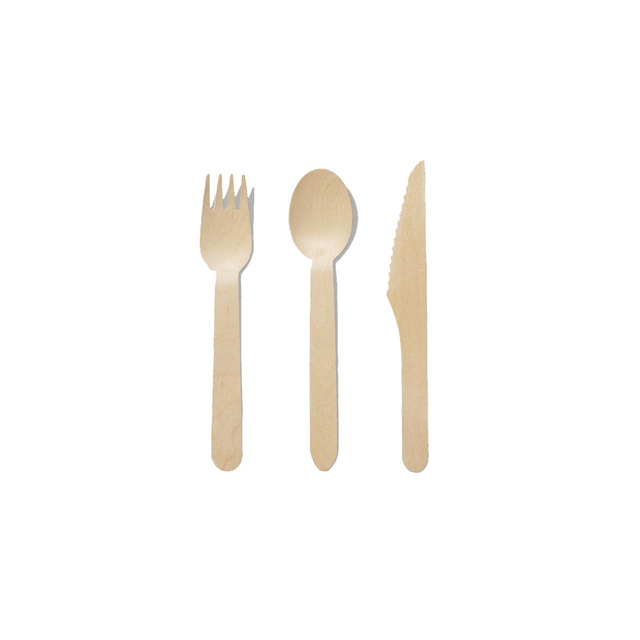 Wooden Cutlery Set (30 per pack)