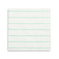 Mint Frenchie Striped Large Napkins (16 per pack)