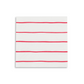 Candy Appple Frenchie Striped Petite Napkins (16 per pack)