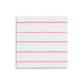 Cerise Frenchie Striped Petite Napkins (16 per pack)