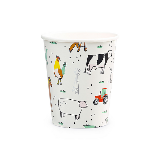 On The Farm Cups (8 per pack)