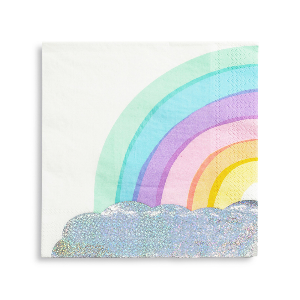 Over The Rainbow Large Napkins (16 per pack)