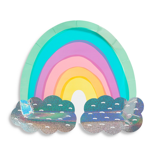 Over The Rainbow Large Plates (8 per pack)