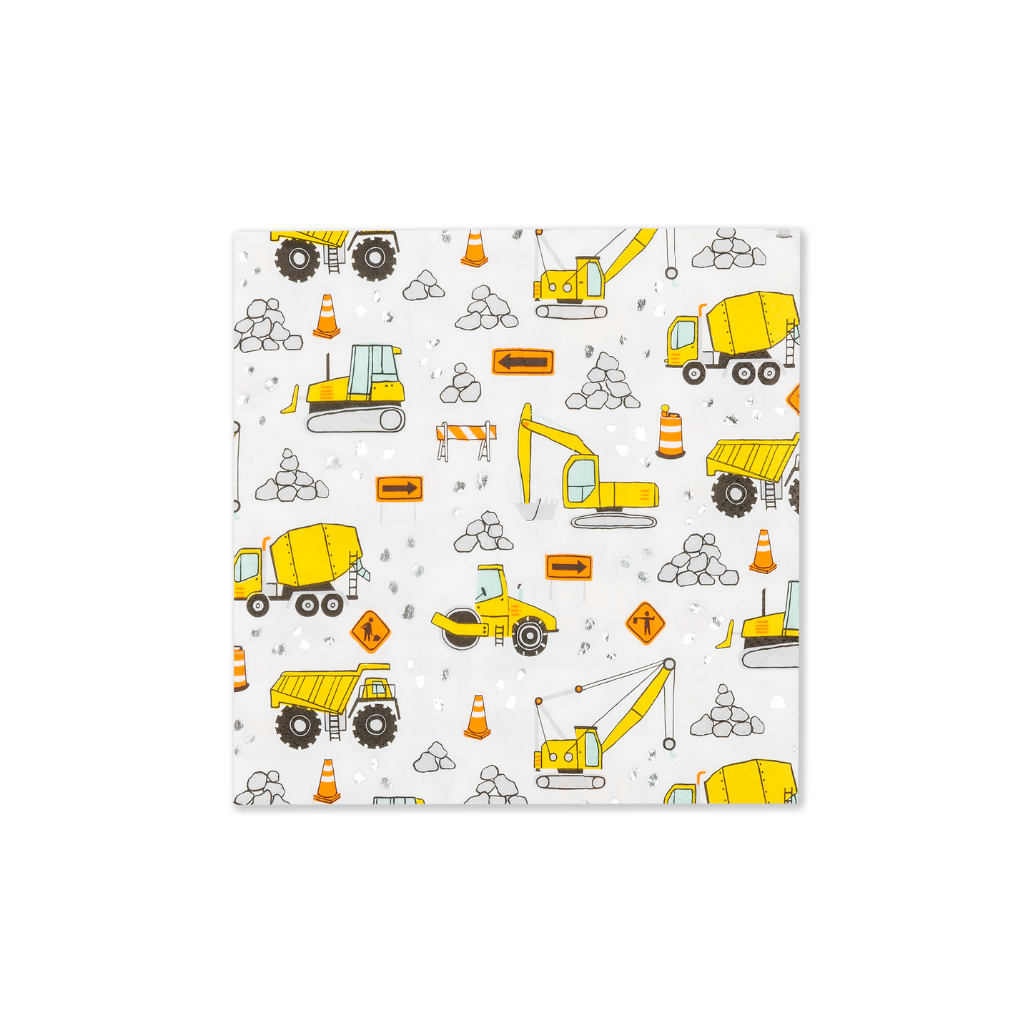 Under Construction Large Napkins (16 per pack)