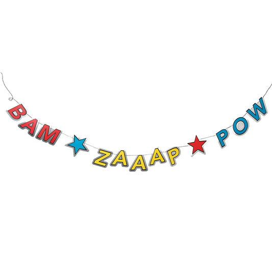 Bam Zaaap Pow Banner