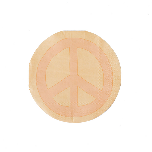 Peace & Love Peace Cocktail Napkins (20 per pack)