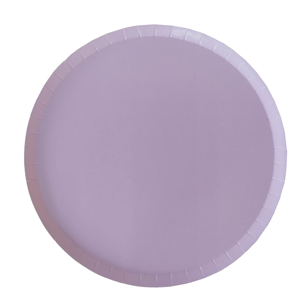 Shade Collection Lavender Dinner Plates (8 per pack)