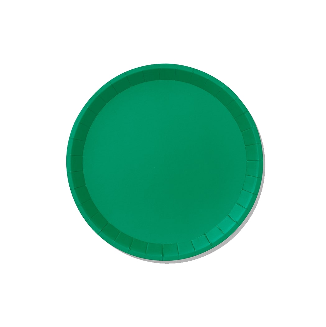 Green Classic Large Plates (10 per pack)