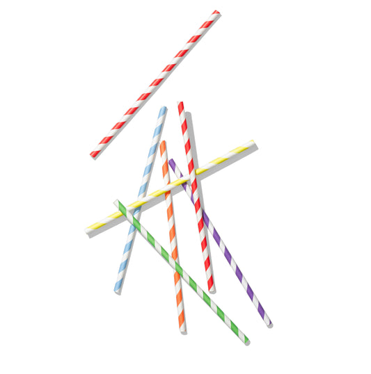 Make It Rainbow Paper Straws (25 per pack)