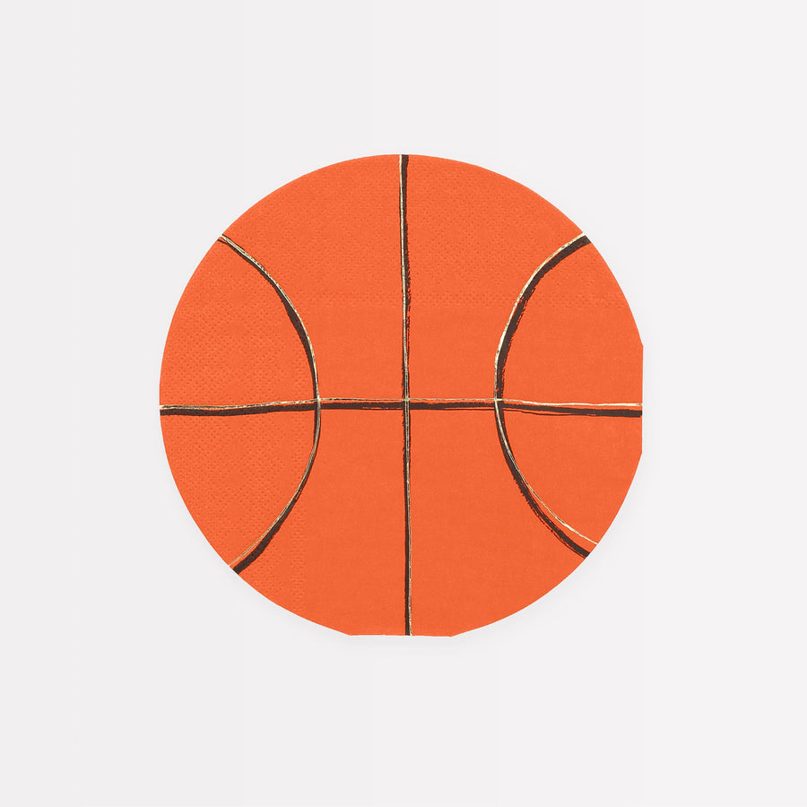 Basketball Napkins (16 per pack)