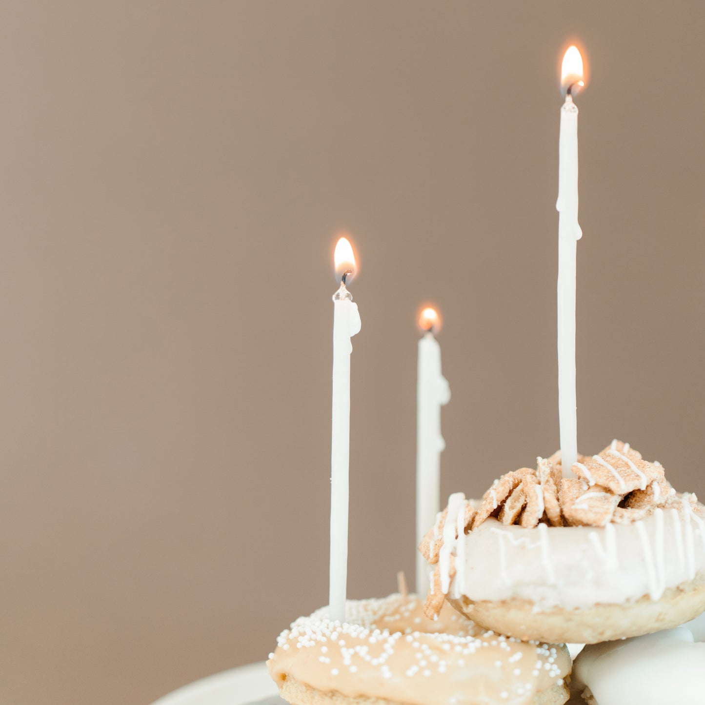 unicorn candles for a birthday party