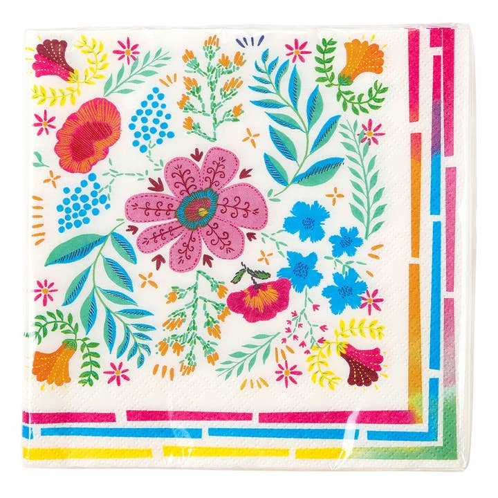 Boho Floral Napkin (20 per pack)