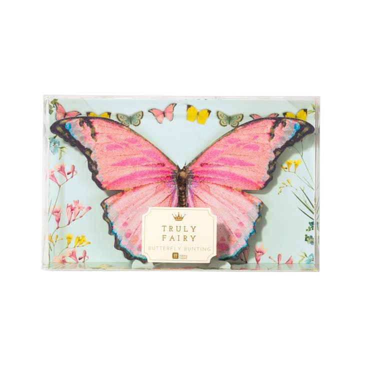 Truly Fairy Butterfly Bunting