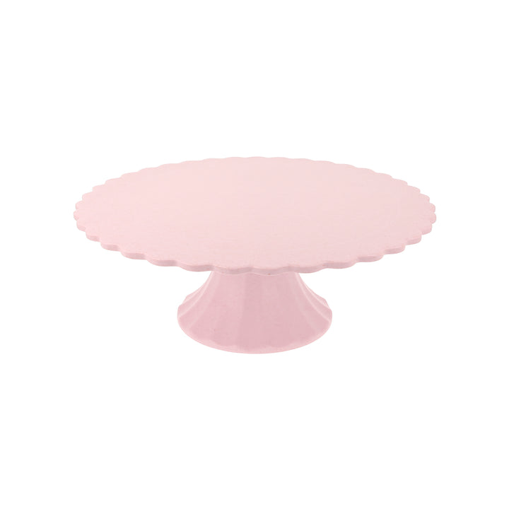 Medium Pink Bamboo Reusable Cake Stand