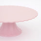 Medium Pink Bamboo Reusable Cake Stand