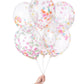 Pre-filled Confetti Balloons (6 per pack)