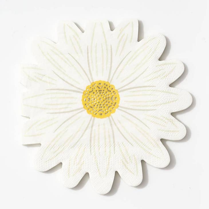 Die-Cut Daisy Napkin (20 per pack)