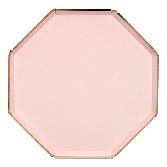 Dusky Pink Dinner Plates (8 per pack)