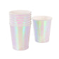 Iridescent Paper Cups (12 per pack)