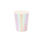 Iridescent Paper Cups (12 per pack)