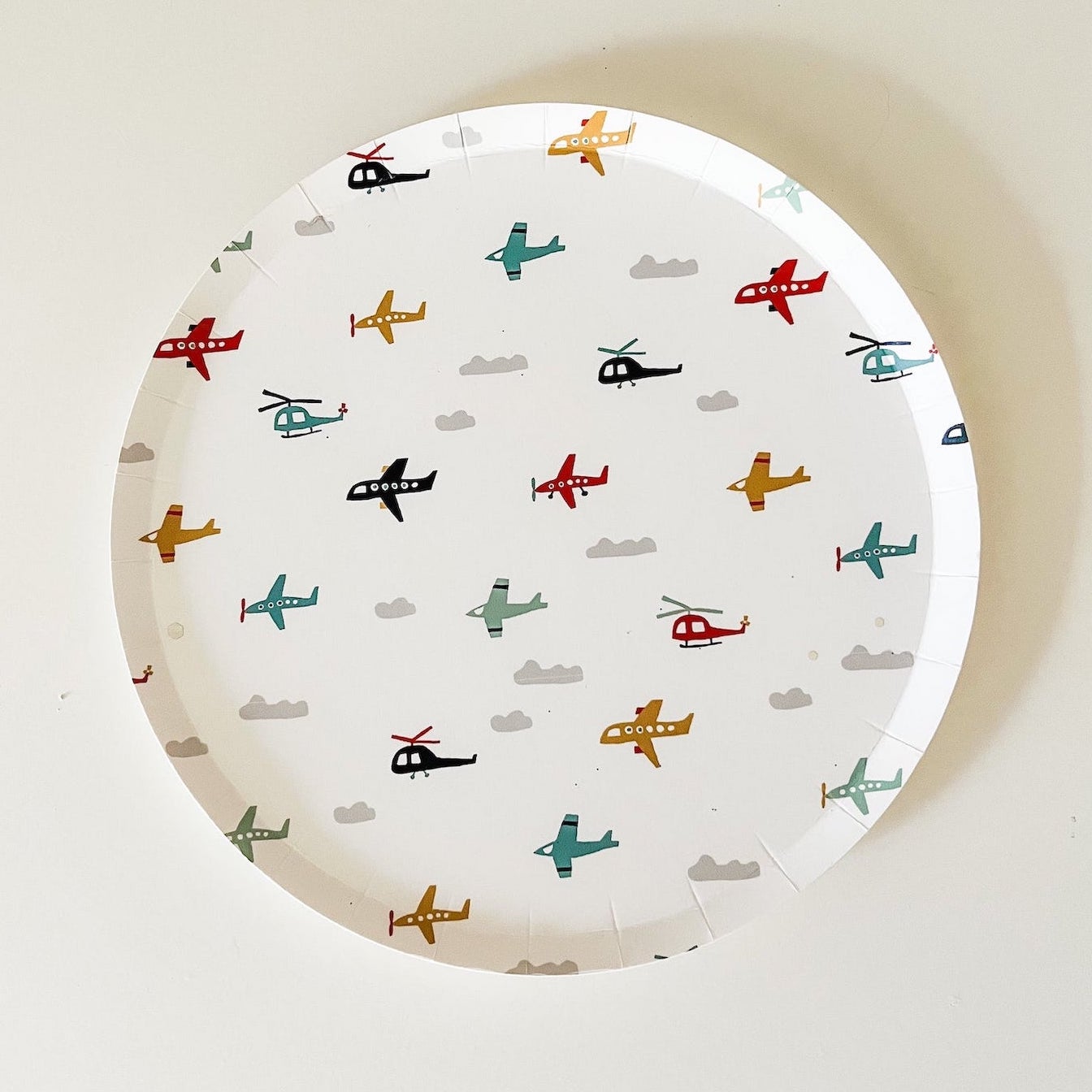 Airplane Small Plate (8 per pack)