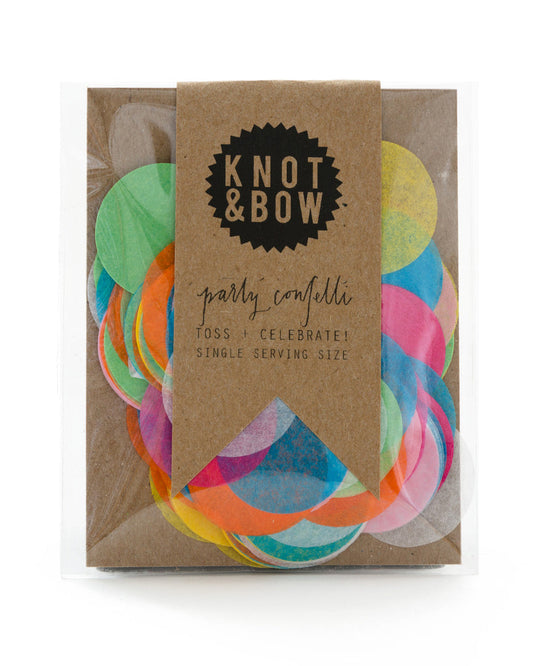 Single Serving Size Colorful Confetti