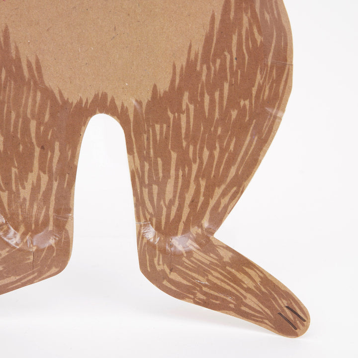 Brown Bear Large Plates (8 per pack)