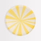 Yellow Stripe Side Plates (8 per pack)