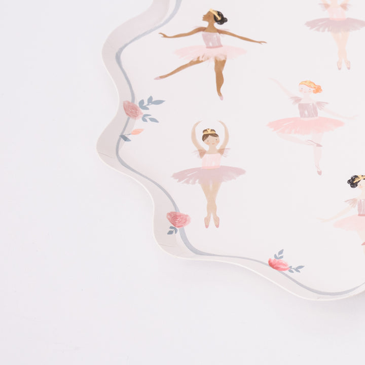 Ballerina Plates (8 per pack)