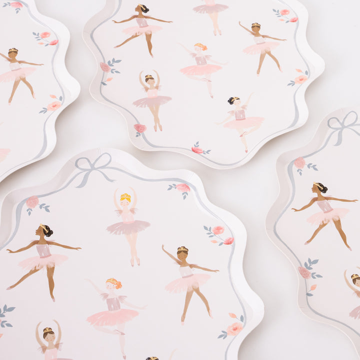 Ballerina Plates (8 per pack)