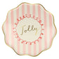 Striped Dinner Plates (8 per pack)