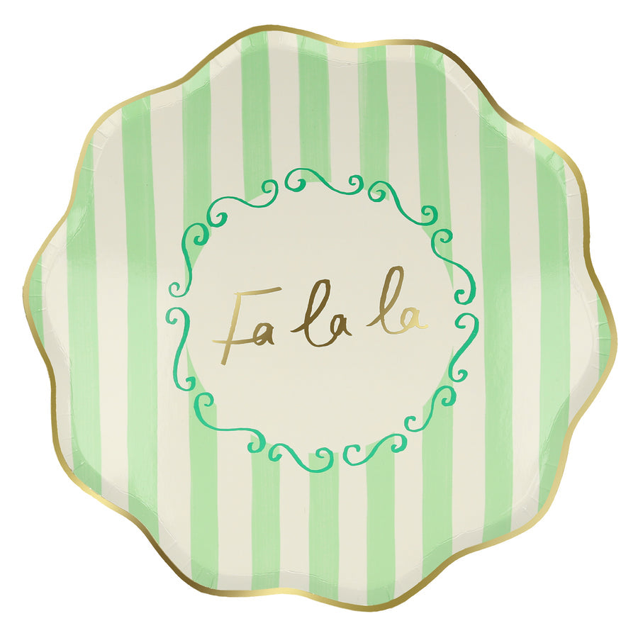 Striped Dinner Plates (8 per pack)