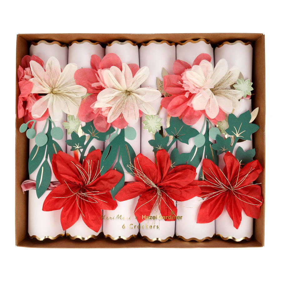 Hazel Gardiner Large Flower Crackers (6 per pack)