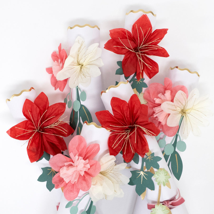 Hazel Gardiner Large Flower Crackers (6 per pack)