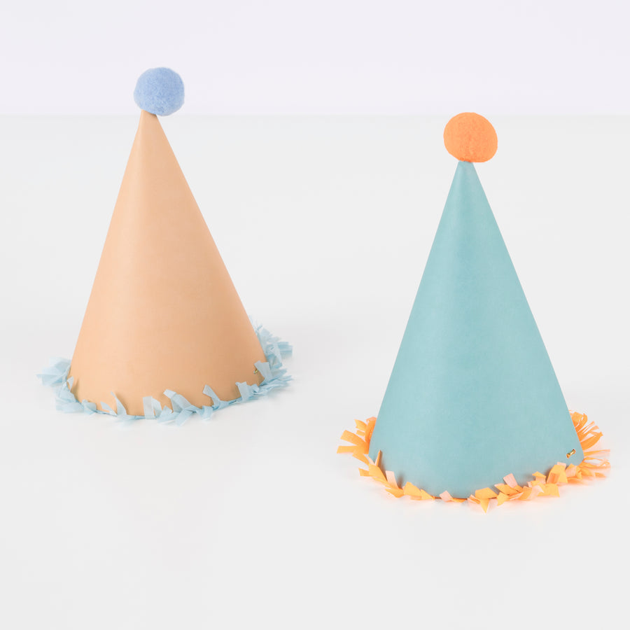 Large Party Hats (8 per pack)