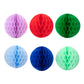 Rainbow Honeycomb Decoration Kit (16 per pack)