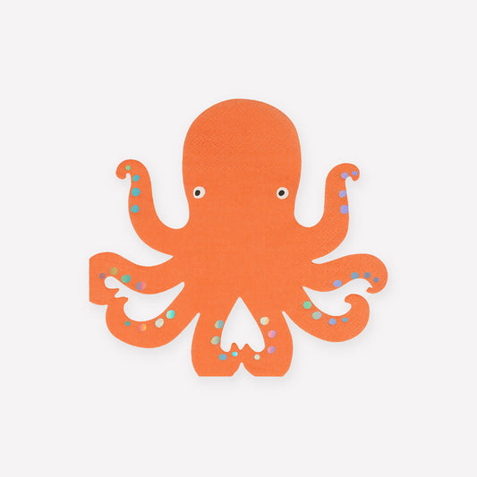 Octopus Napkins (16 per pack)