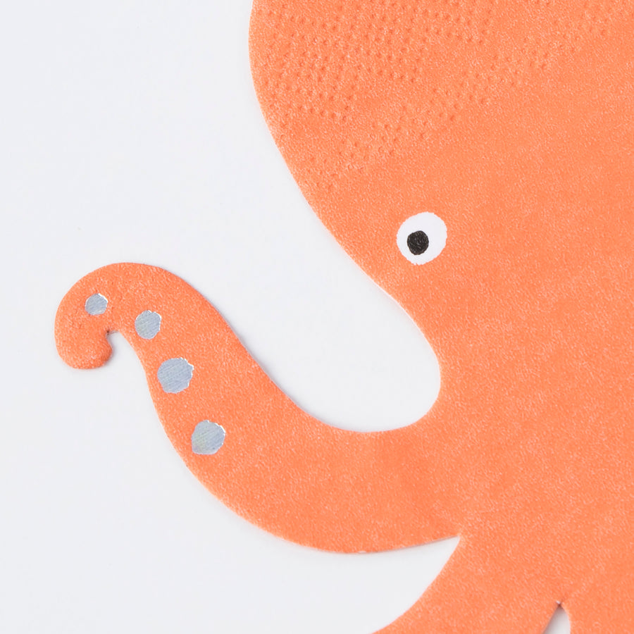 Octopus Napkins (16 per pack)