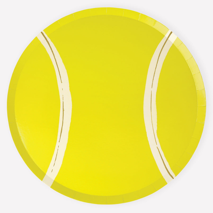 Tennis Plates (8 per pack)