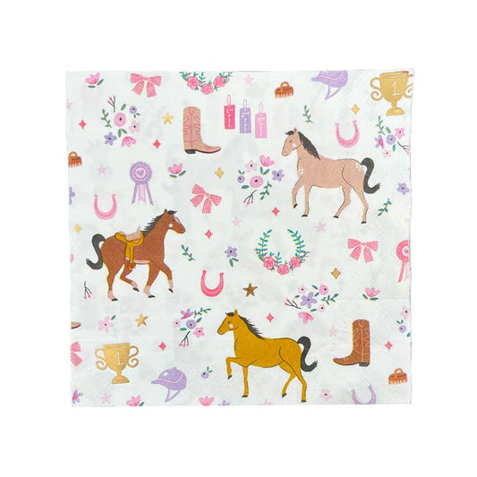 Pony Tales Large Napkins (16 per pack)