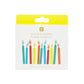 Colored Flame Birthday Candles (12 per pack)